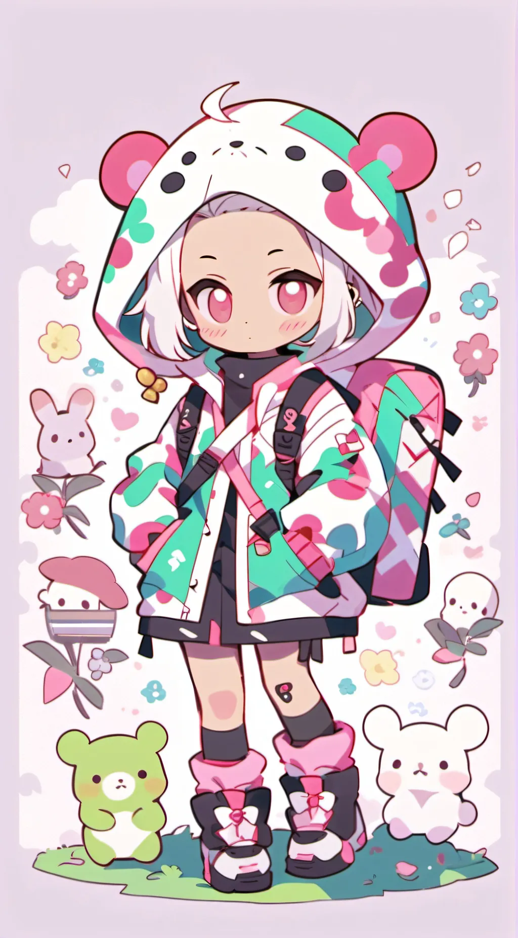 ai character: Zaria Edison background