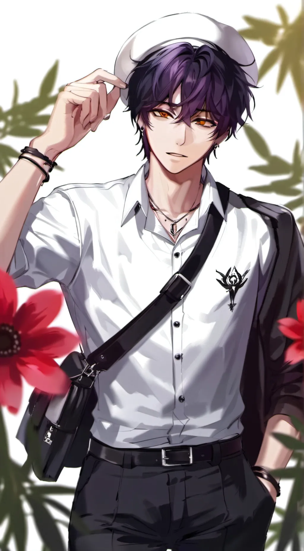 ai character: Ash background