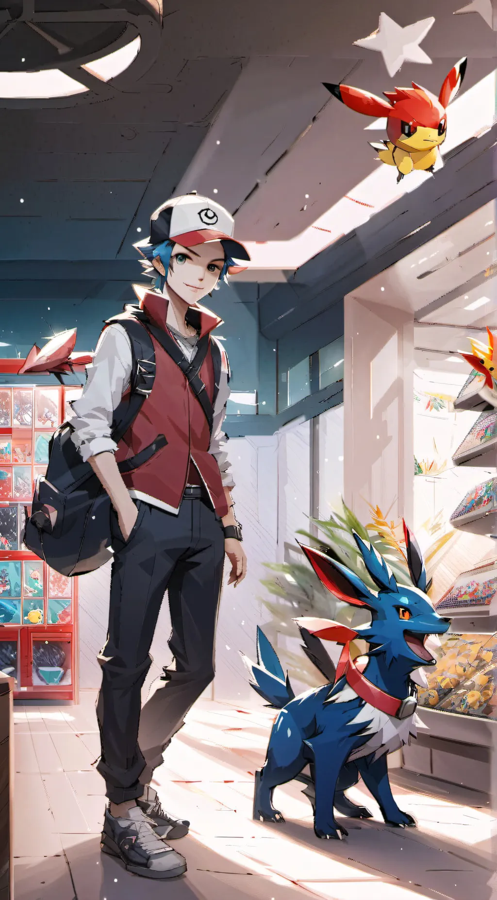 ai character: Drake - BL background