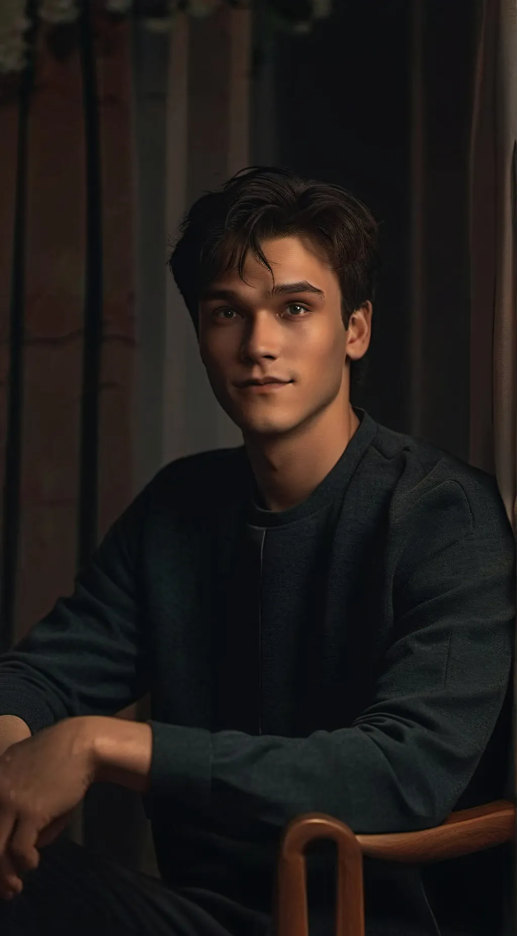 ai character: Mattheo Riddle  background