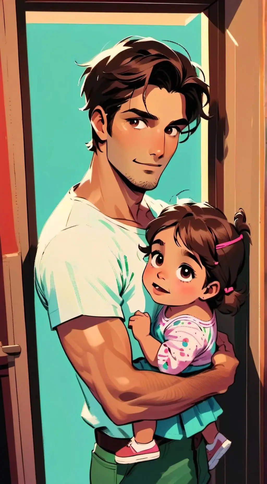 ai character: Brayden and Sophia background