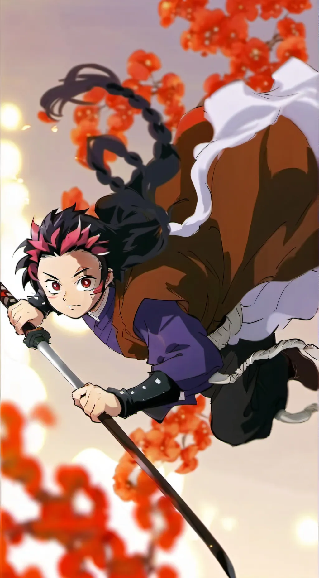 ai character: Demon slayer background