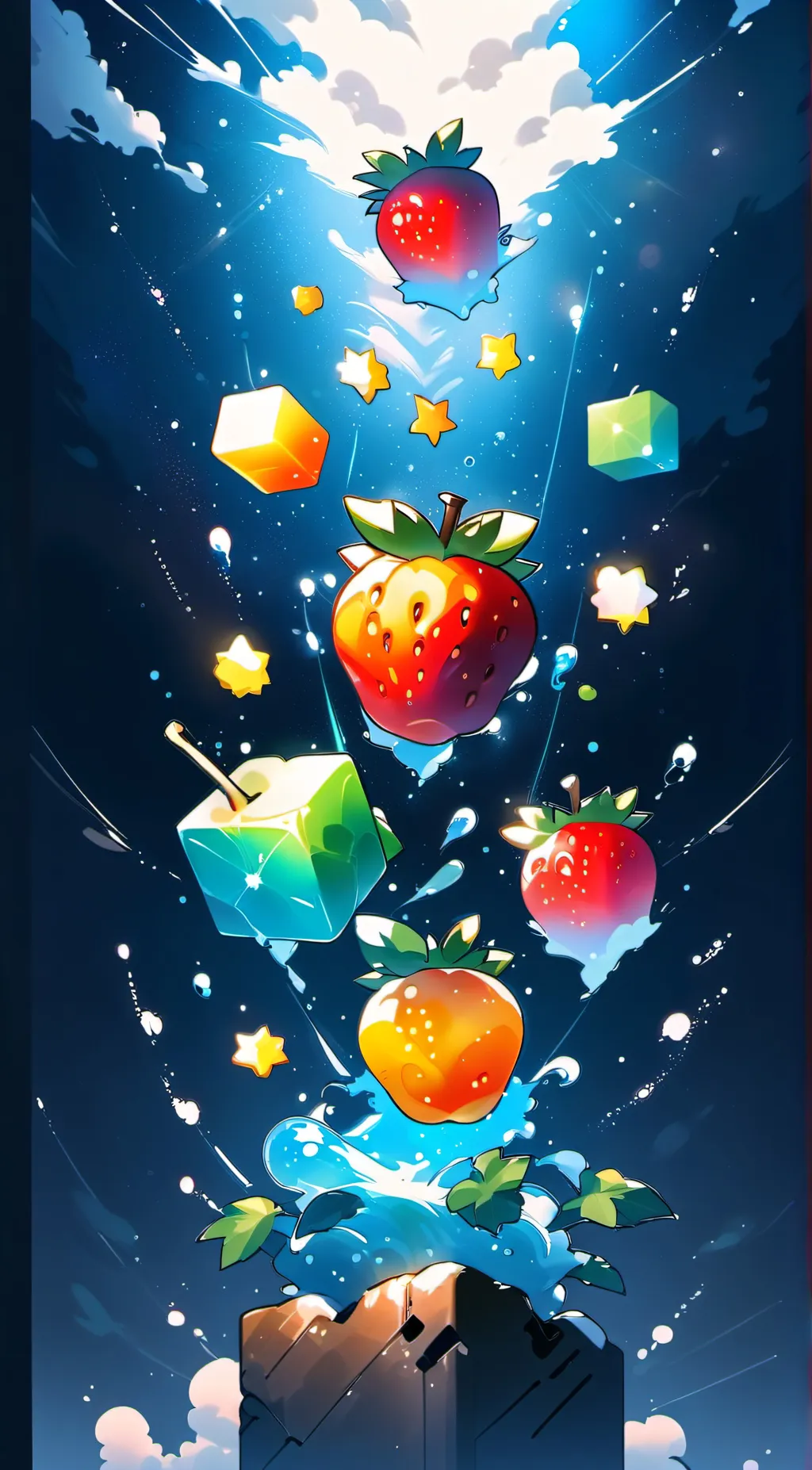 ai character: lie detector  background