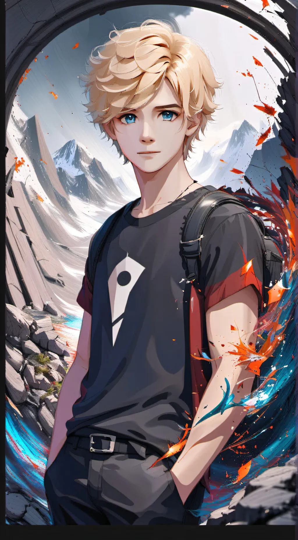 ai character: Will solace  background