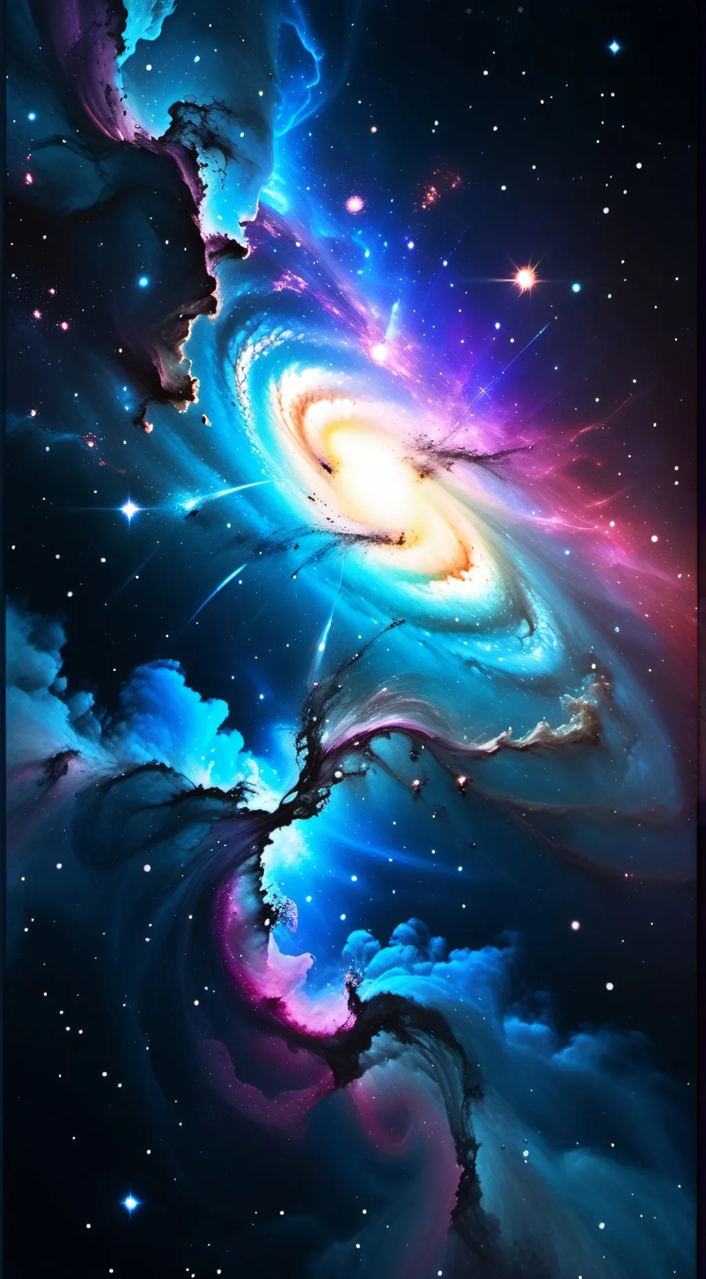 ai character: Android Galaxy+ background