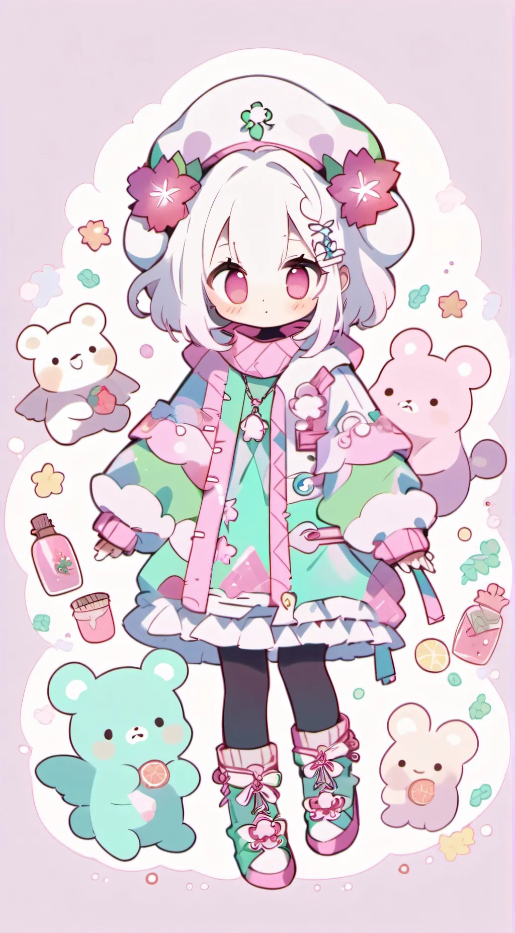 ai character: Me background