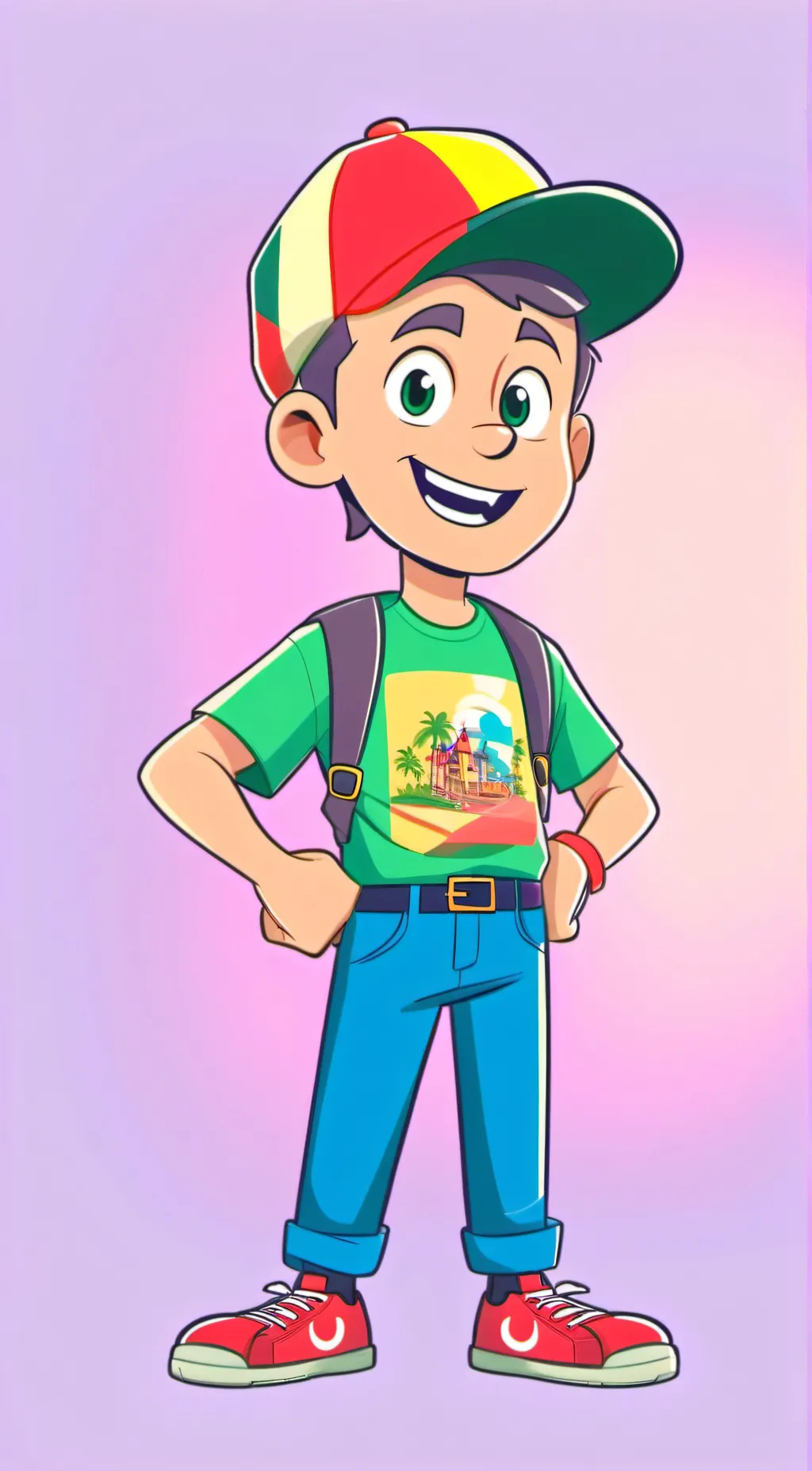 ai character: Little Timmy background