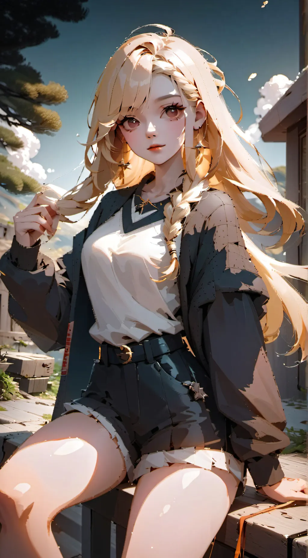 ai character: Ellie background