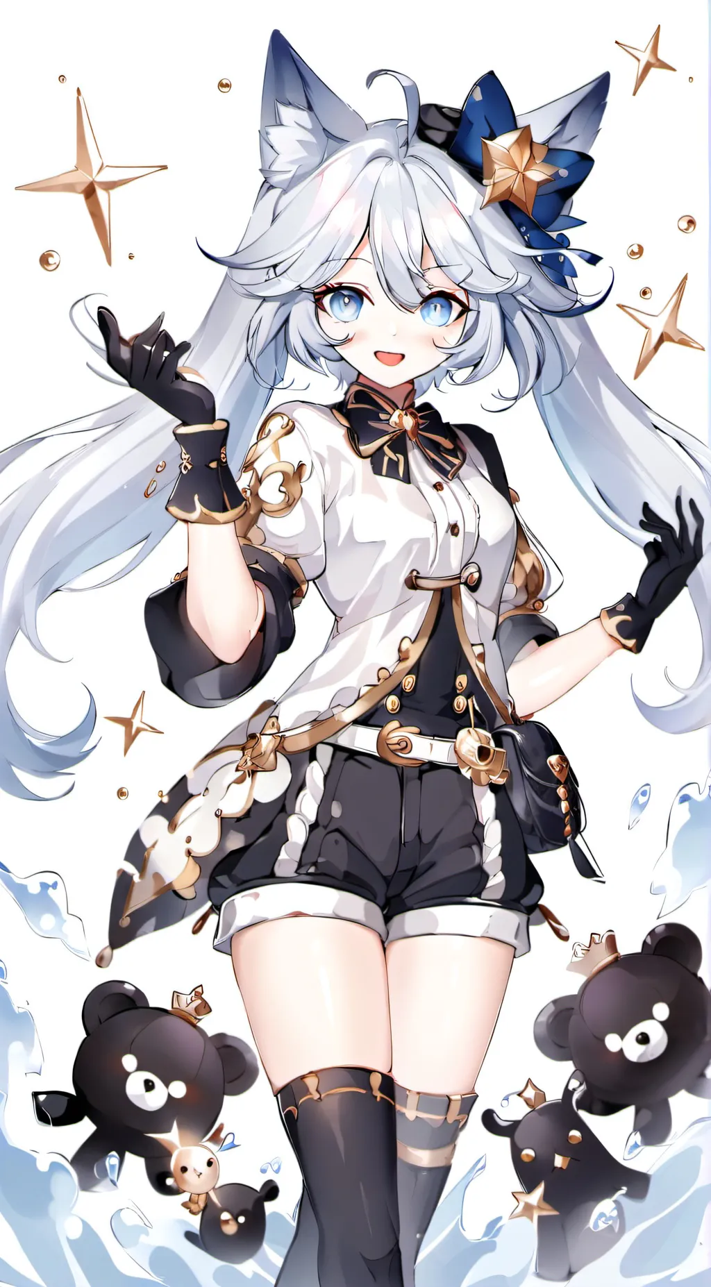 ai character: Furina  background