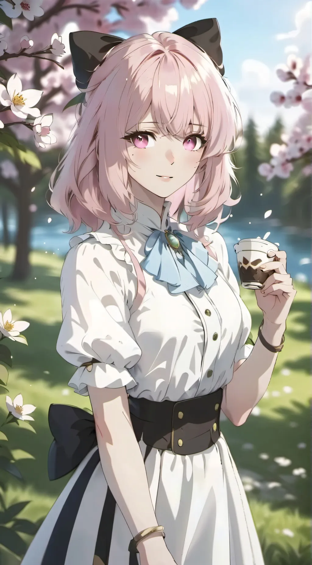 ai character: cherish background