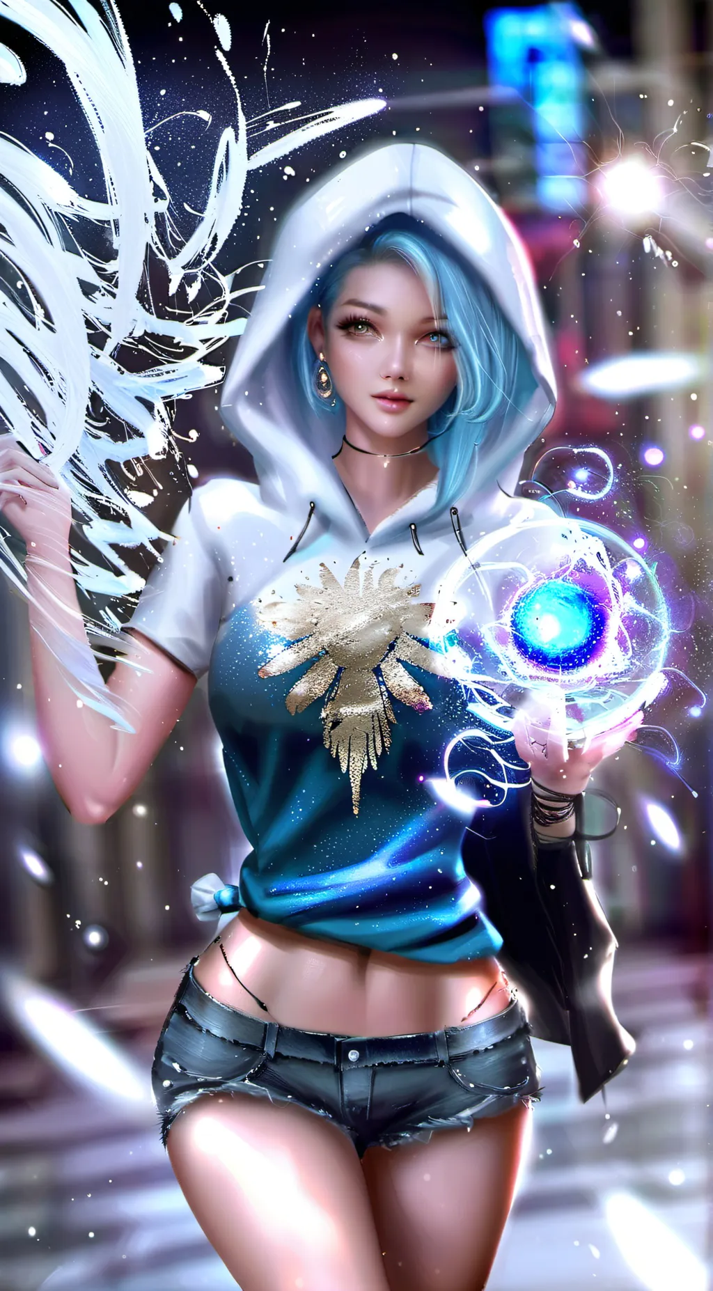 ai character: Vivian background