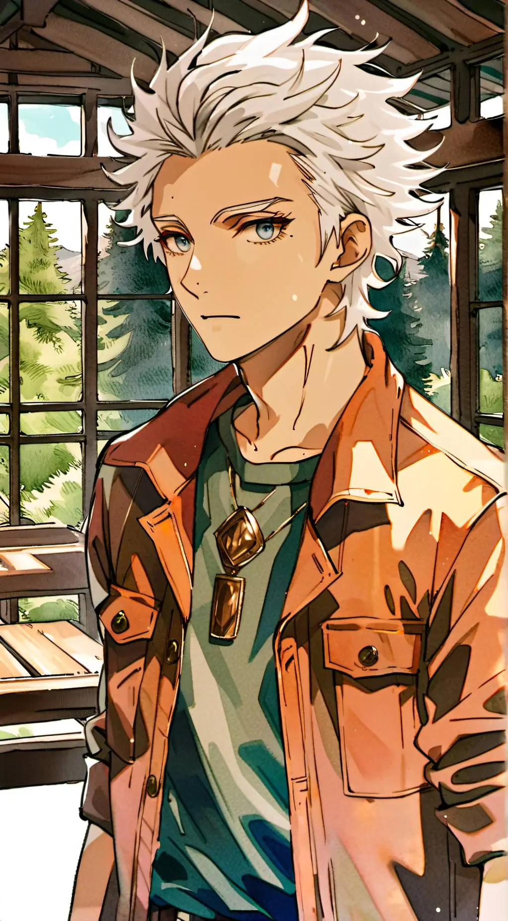 ai character: Caleb background