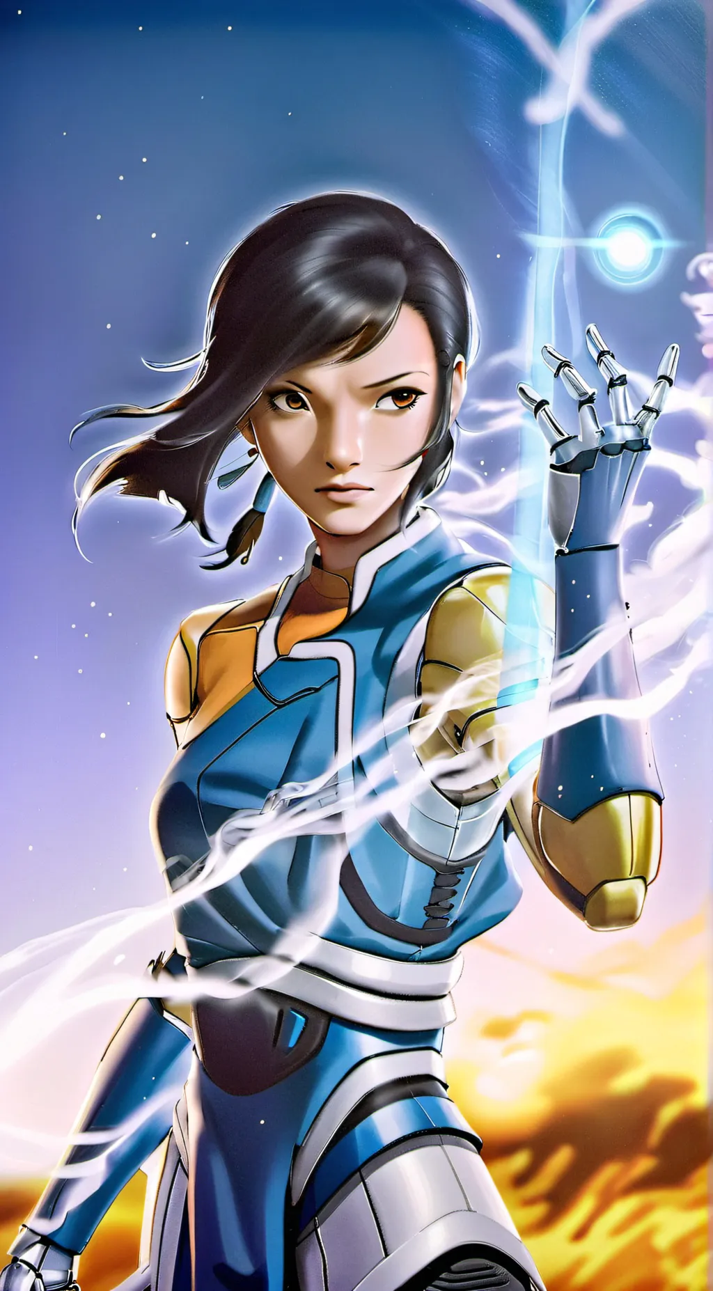 ai character: Legend of KorraRPG background