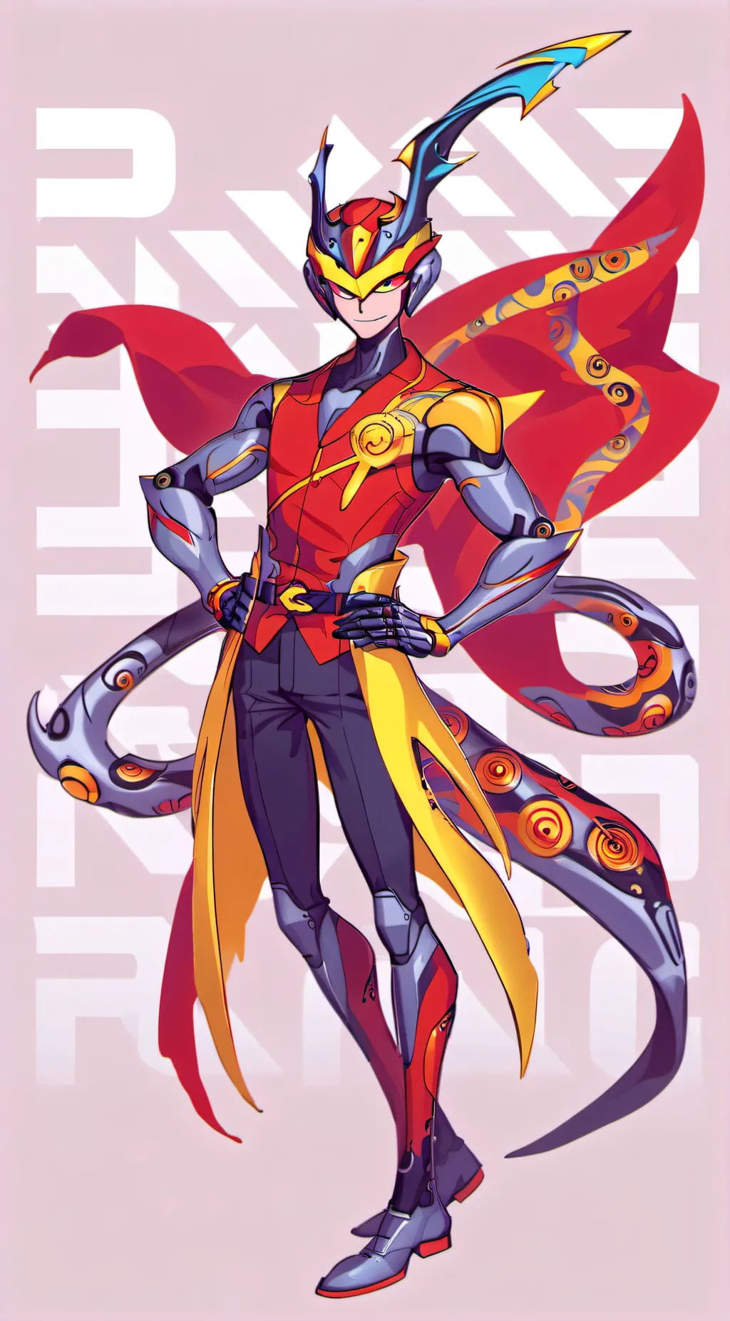 ai character: Quick Man background