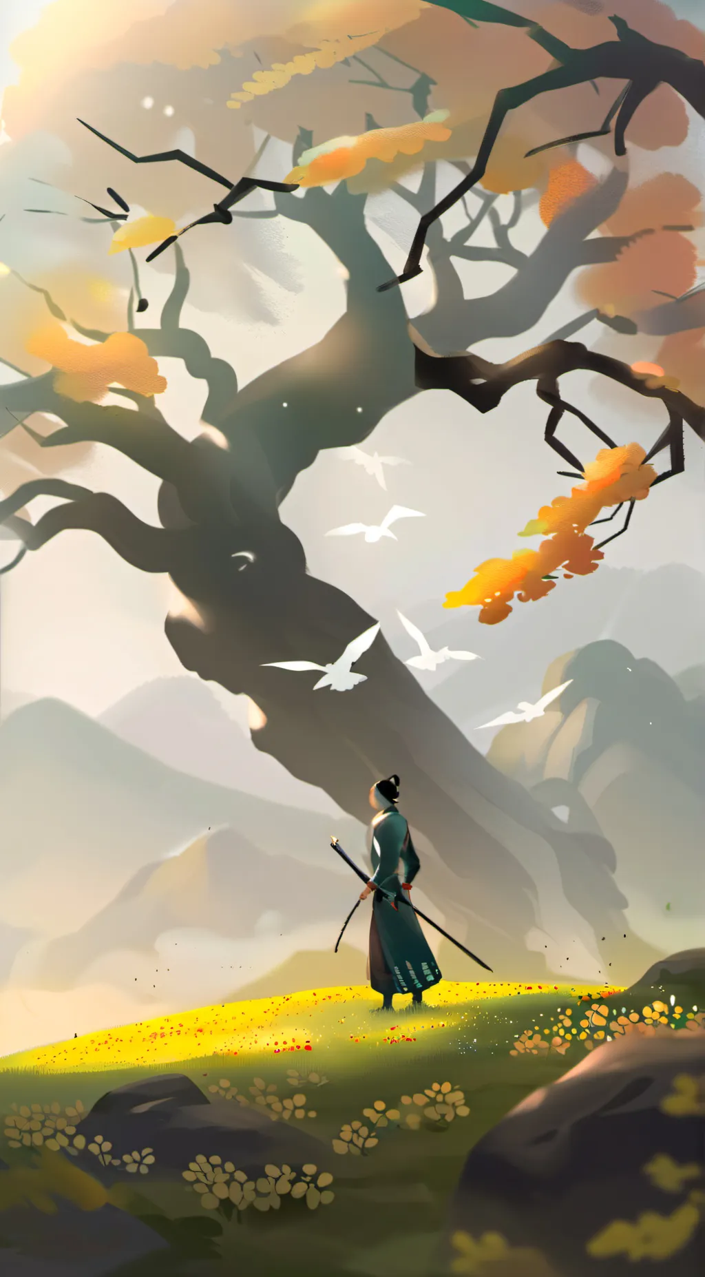 ai character: Sayaka background