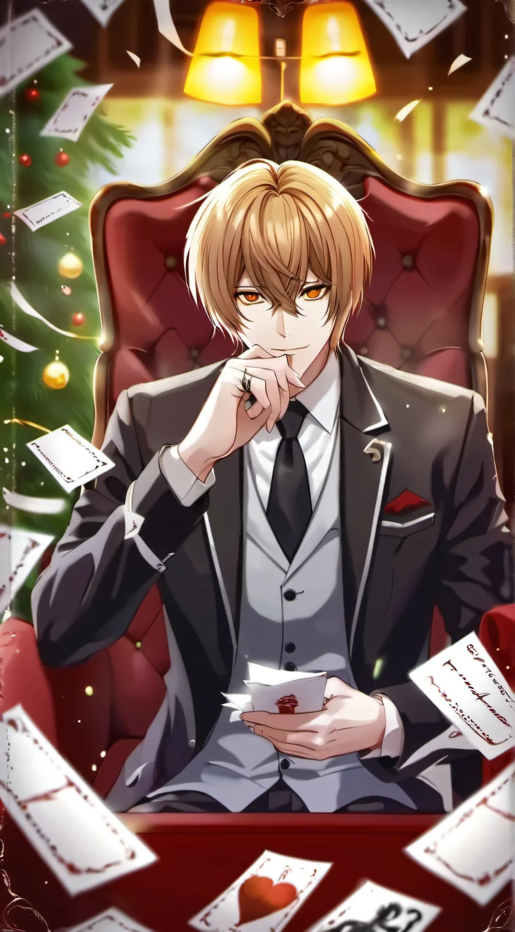ai character: light yagami  background