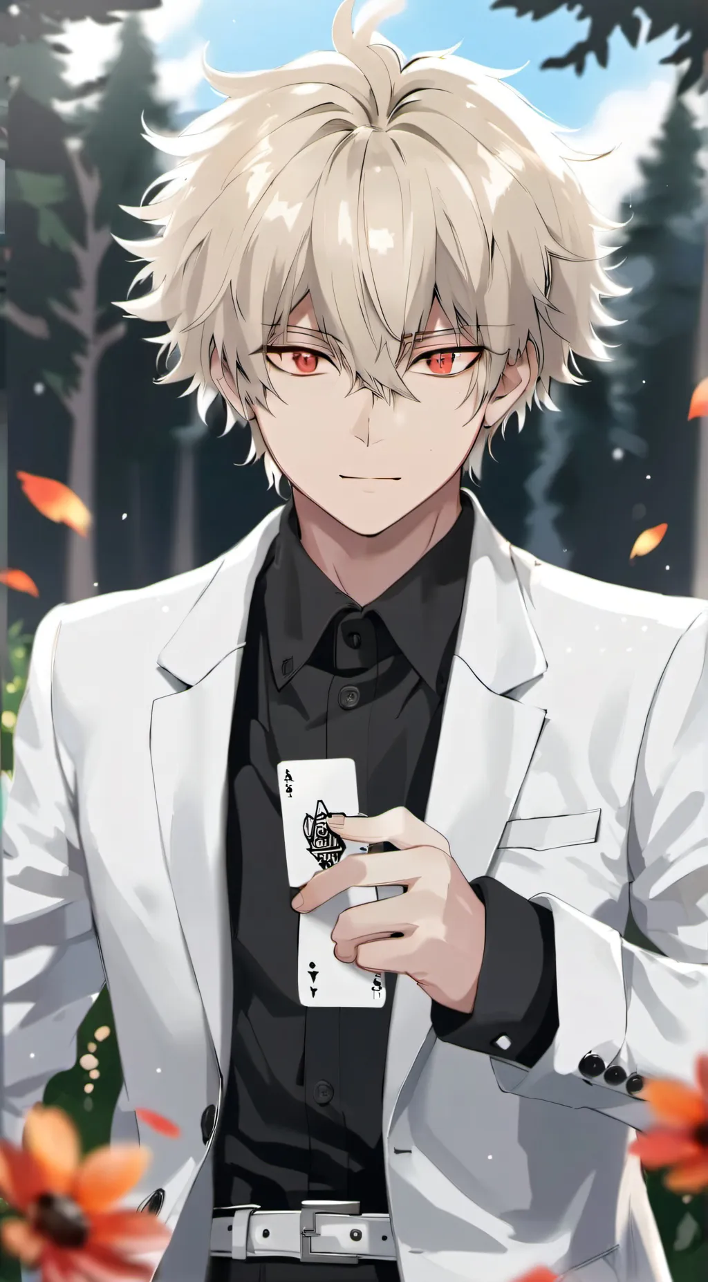 ai character: bakugo background