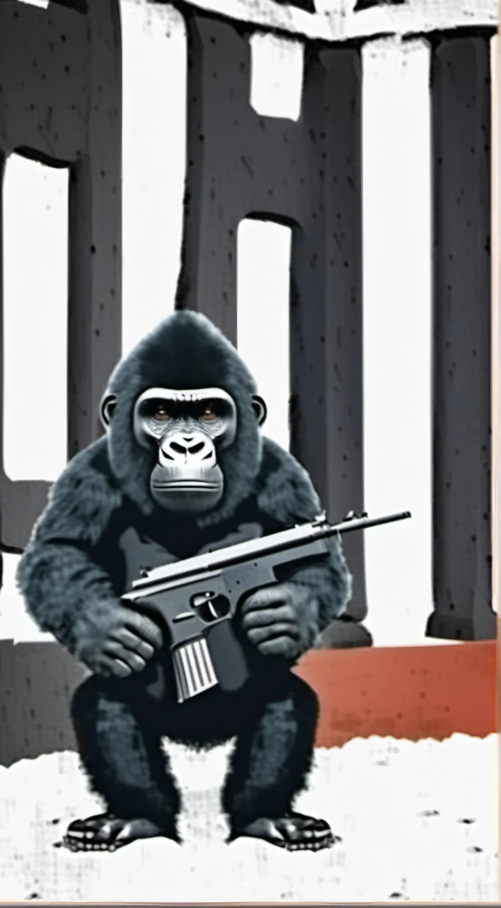 ai character: Monke background