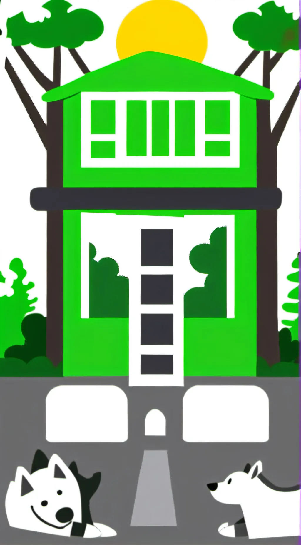 ai character: Wolf school background