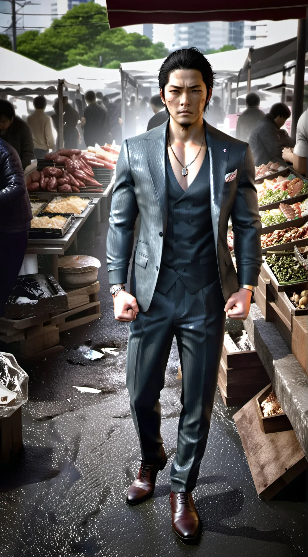 ai character: Hiroshi Tanaka background