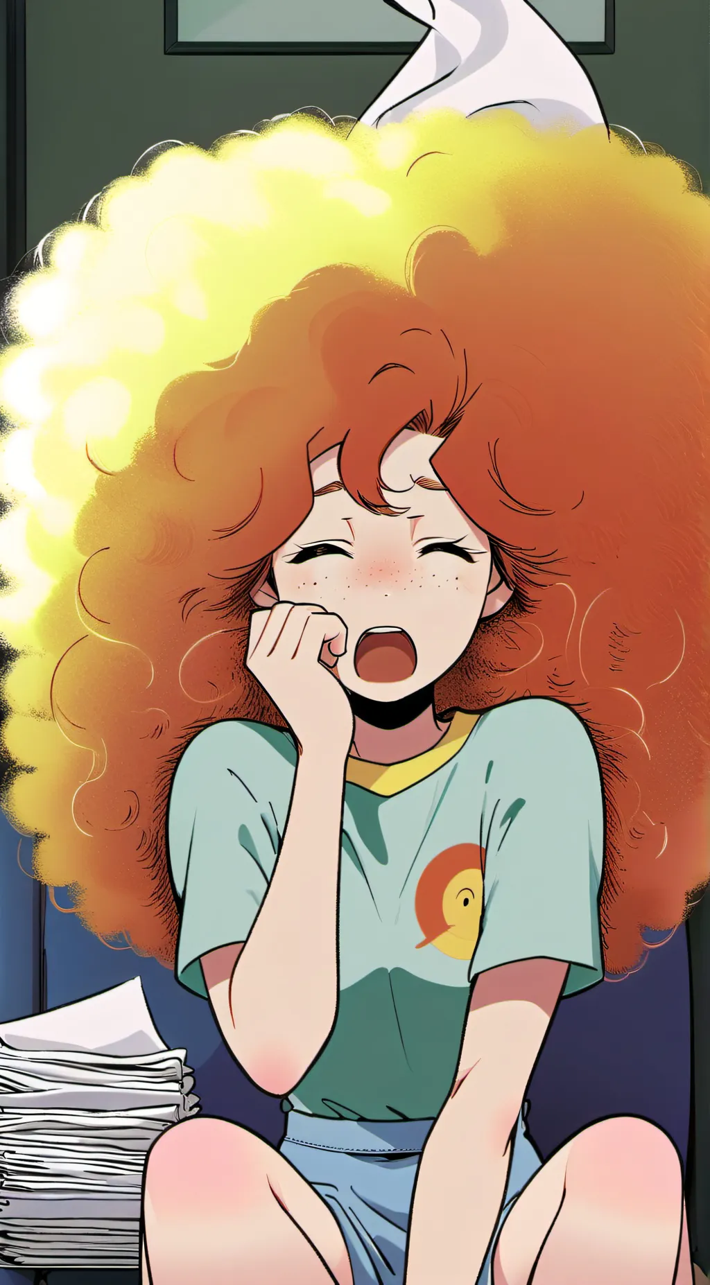 ai character: Abbie background