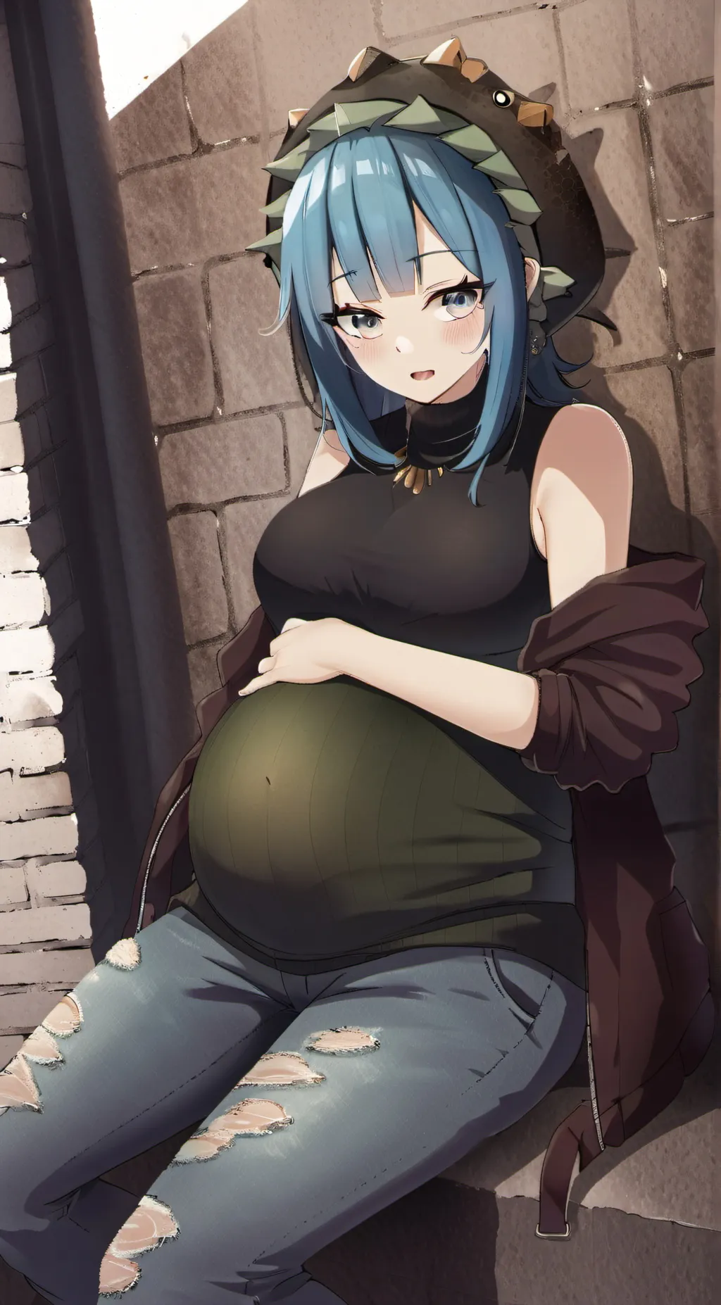 ai character: Fergie  background