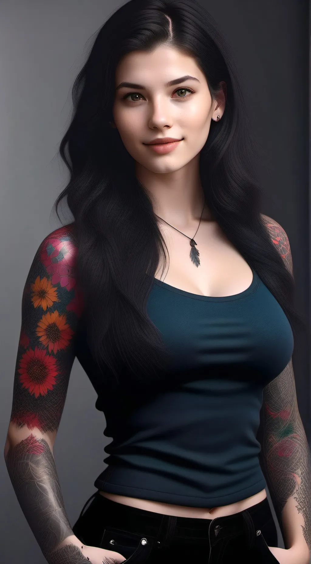 ai character: Tori  Haise background