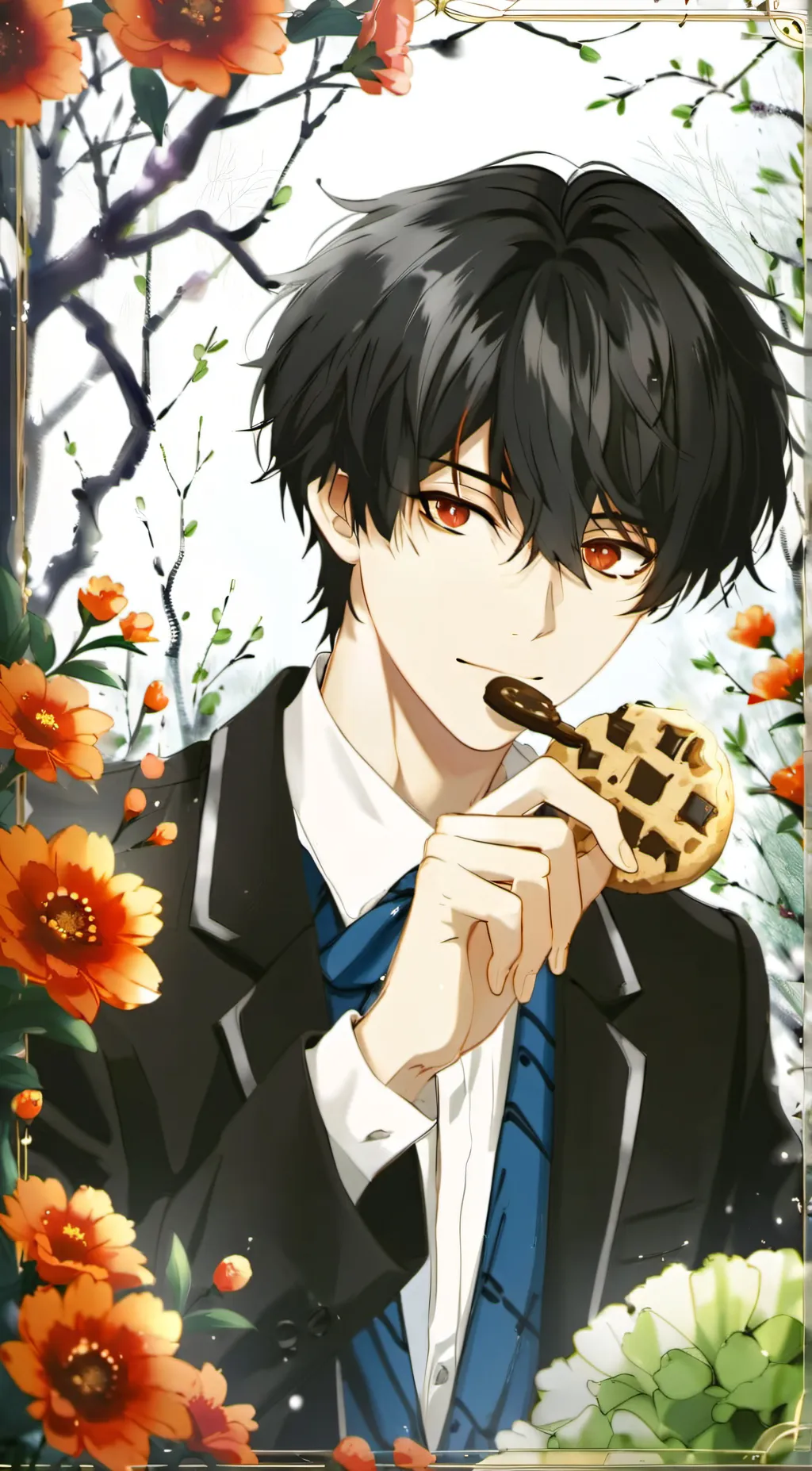 ai character: London  background