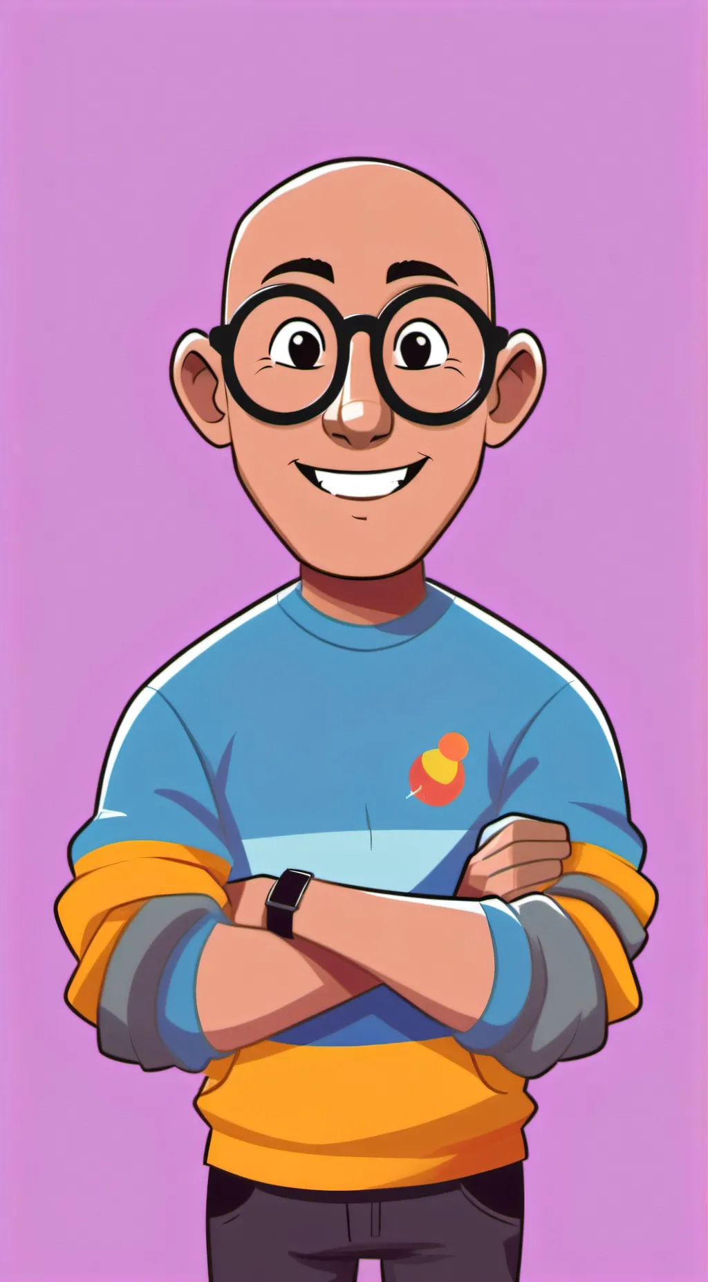 ai character: Wilber  background