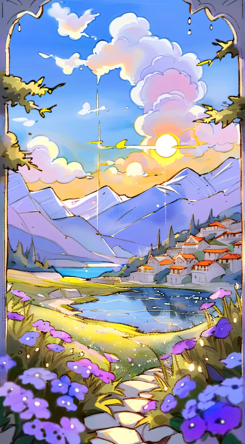 ai character: HH game night background