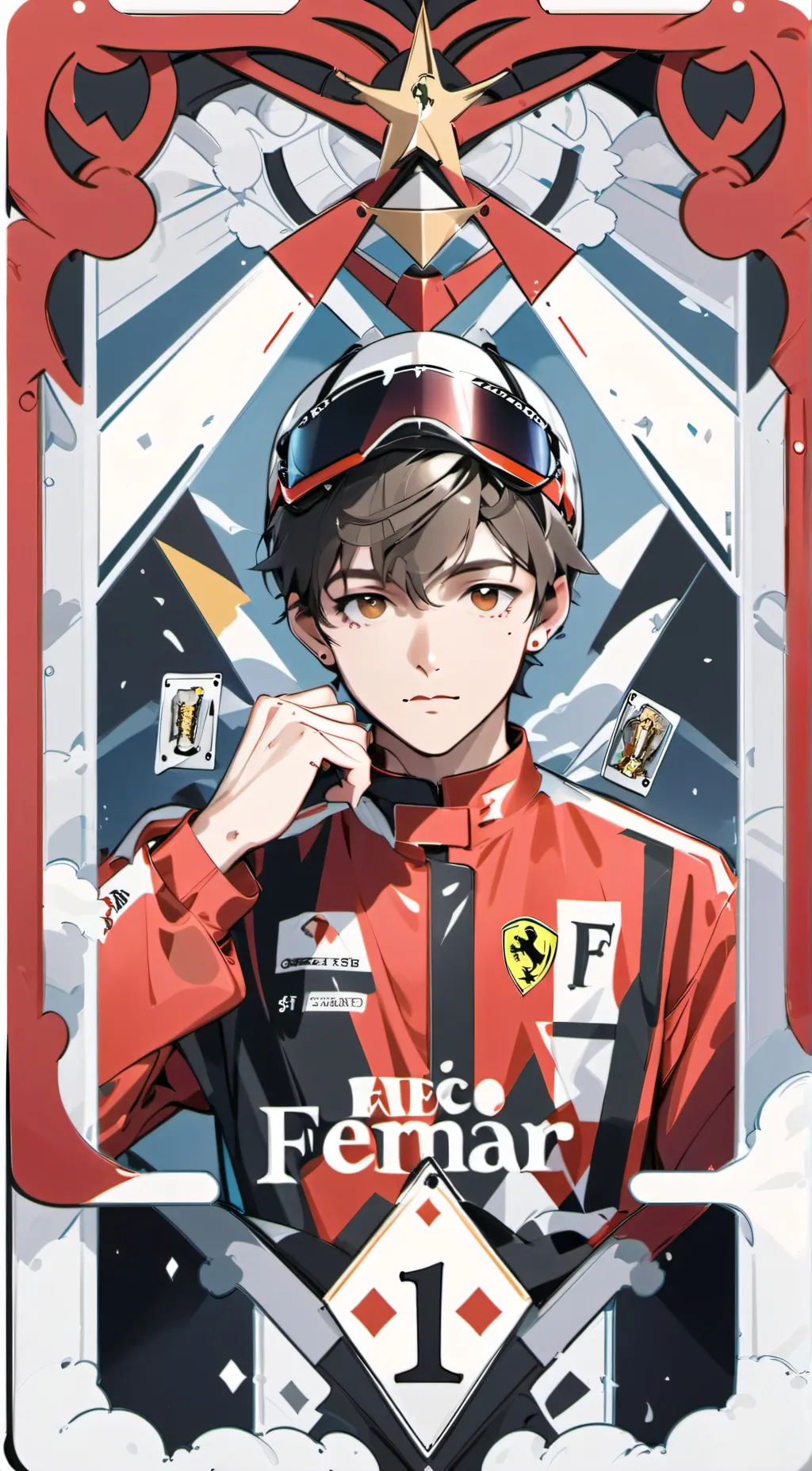 ai character: 🏎Charles Leclerc🏎 background