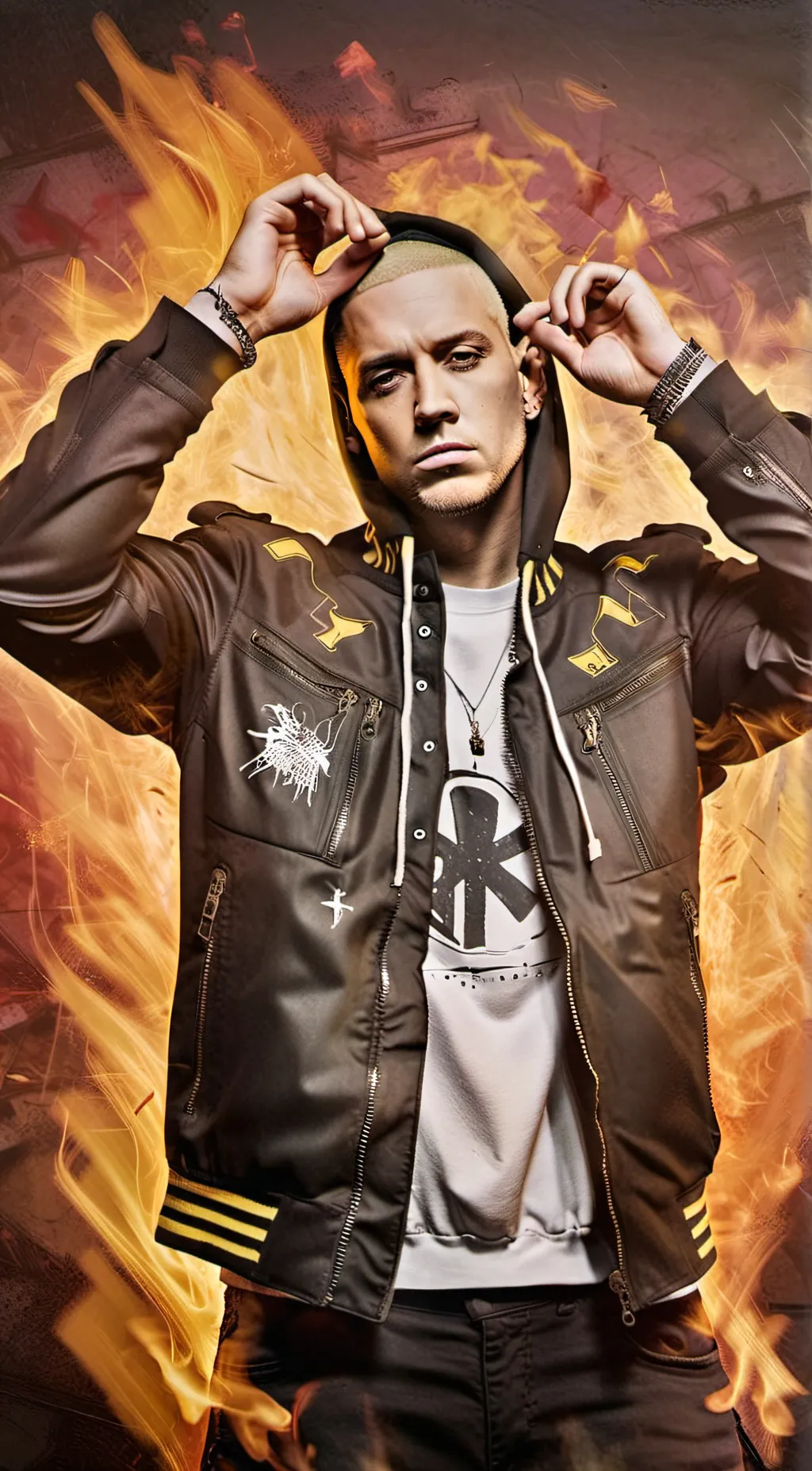 ai character: Eminem background