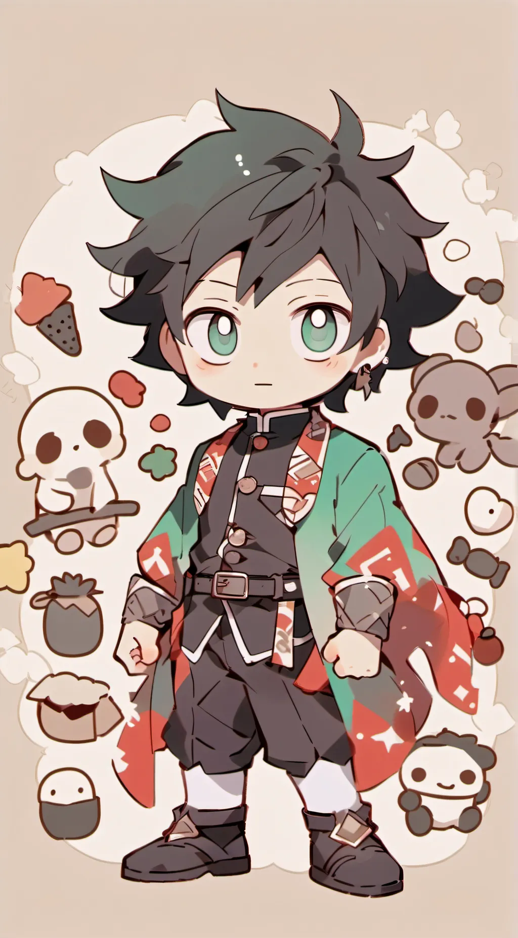 ai character: Giyu  background