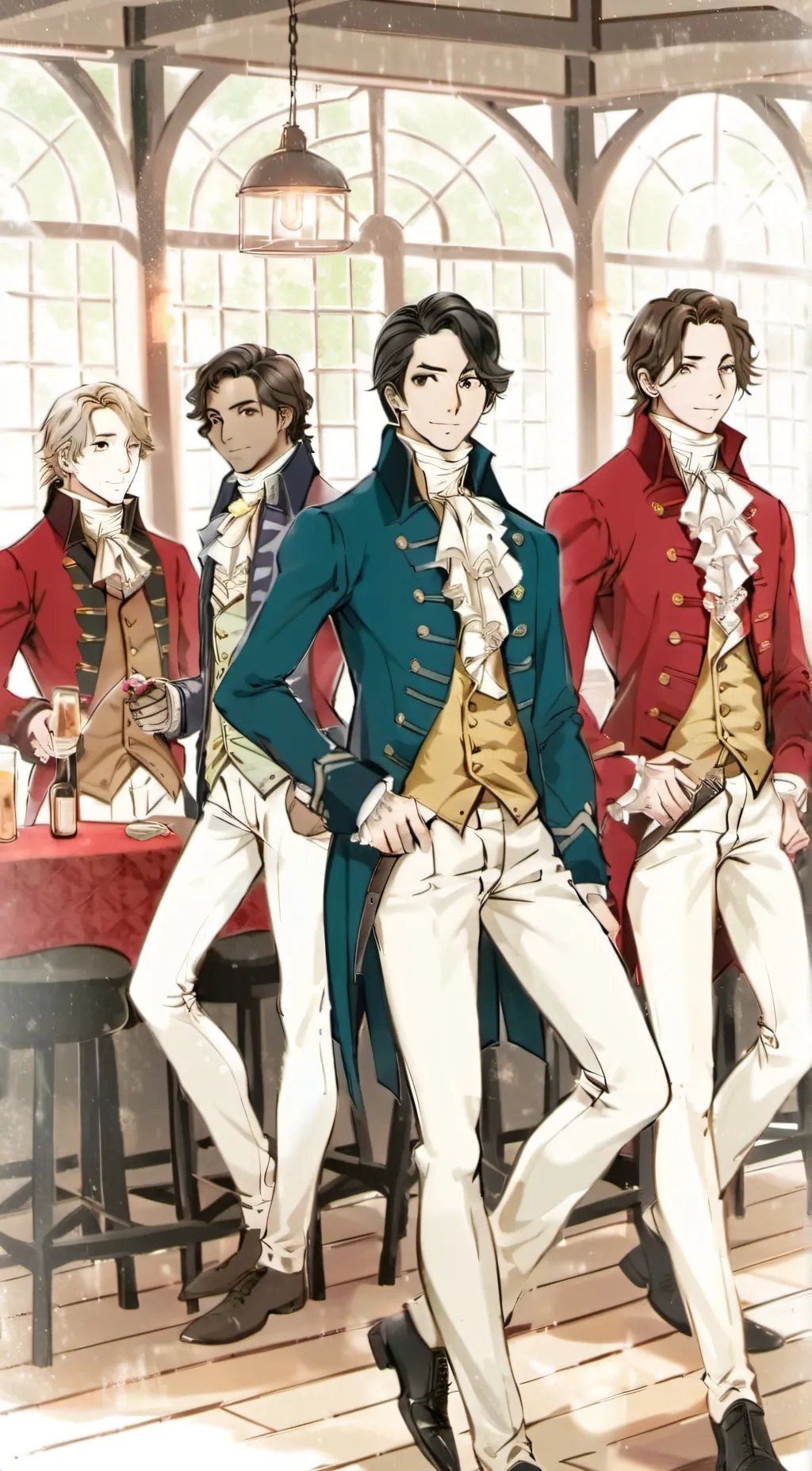 ai character: Hamilton boys🧚‍♂️ background