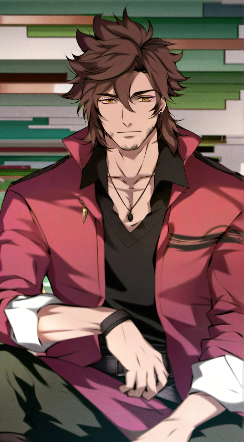 ai character: Gallagher  background