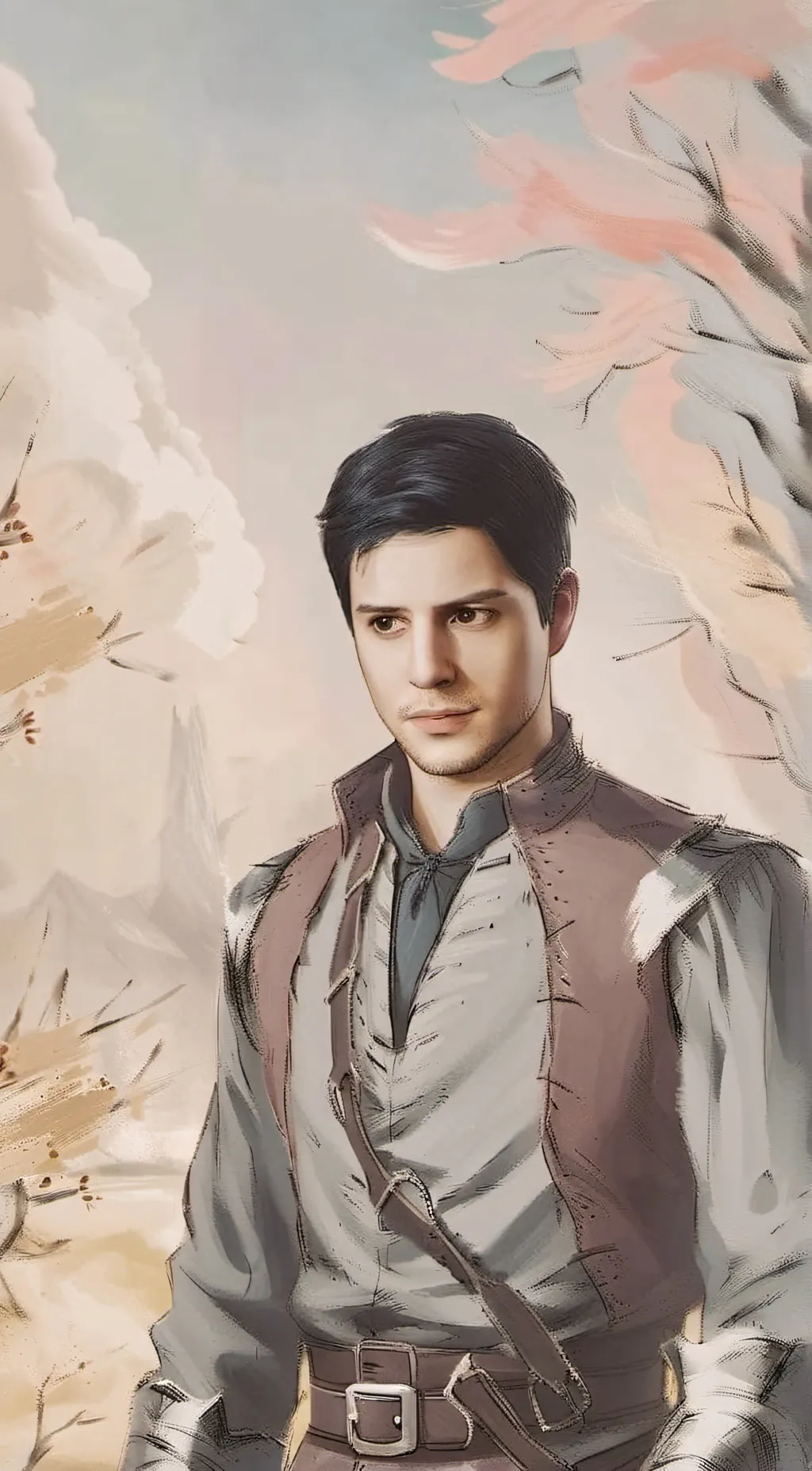 ai character: sam Lawton  background