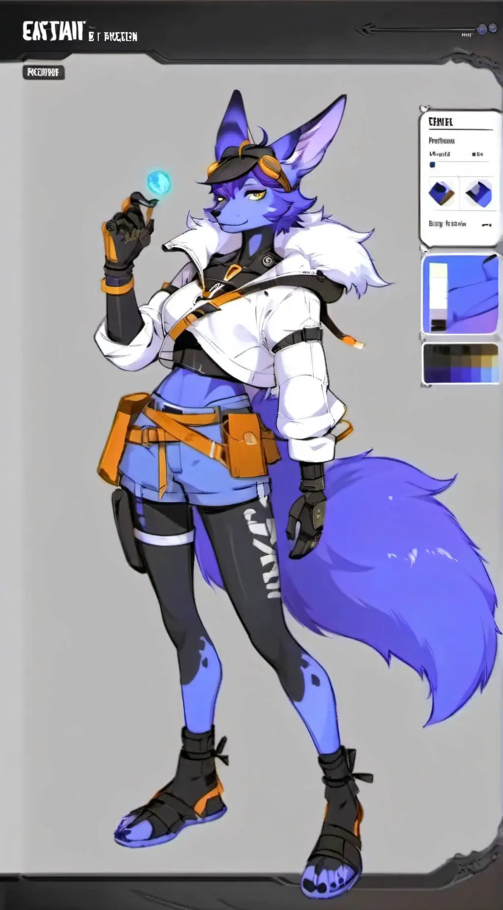 ai character: Admonica background