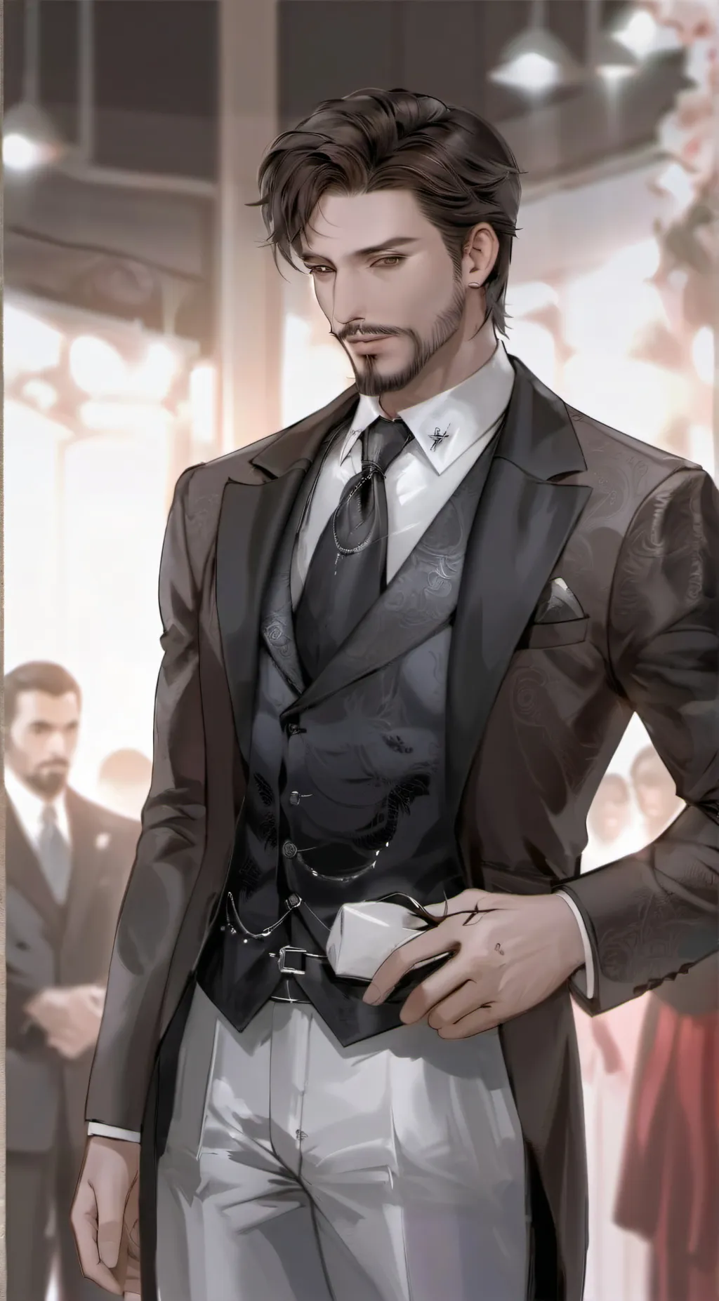 ai character: Edmond  background