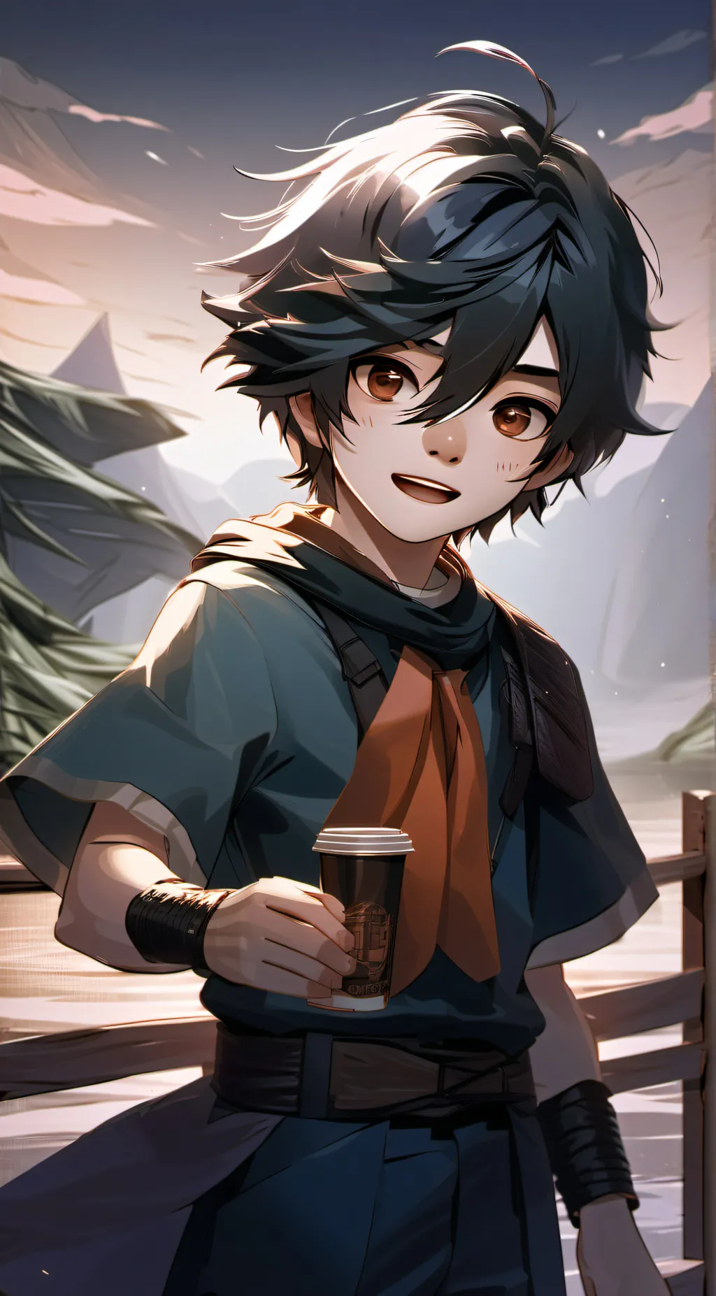 ai character: Croix background