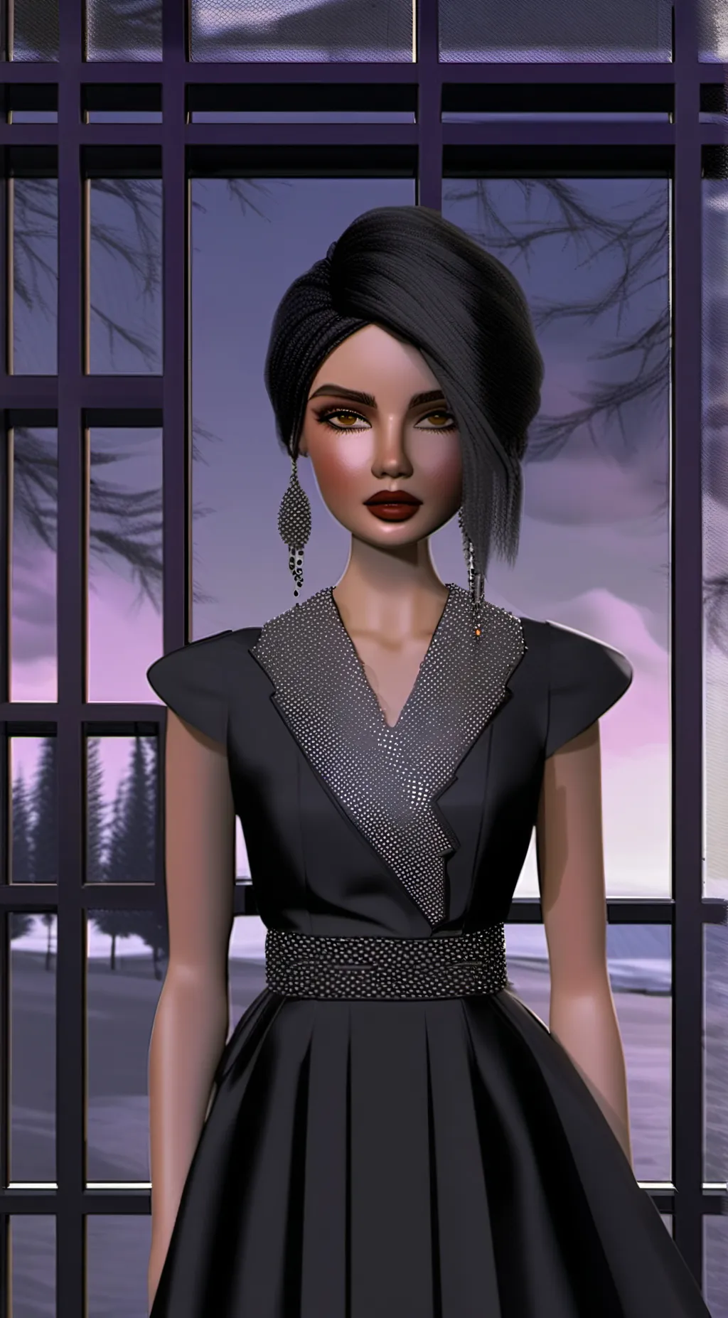 ai character: ✔️Lila✔️ background