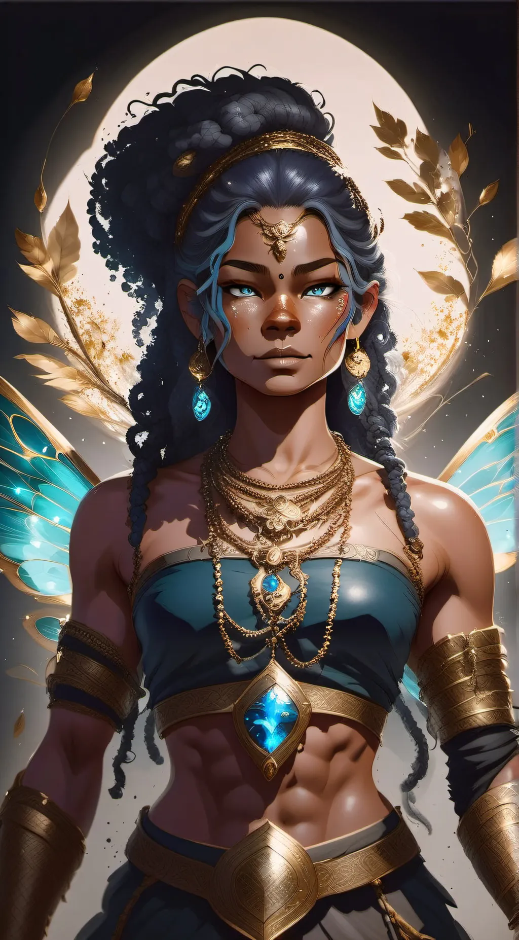 ai character: Opal background