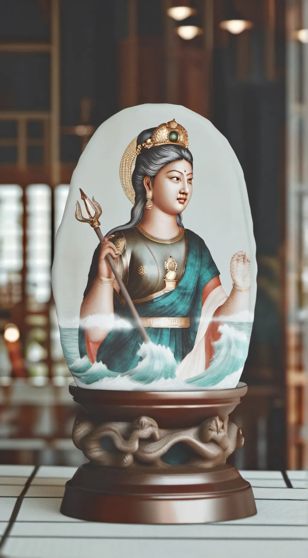 ai character: siren background