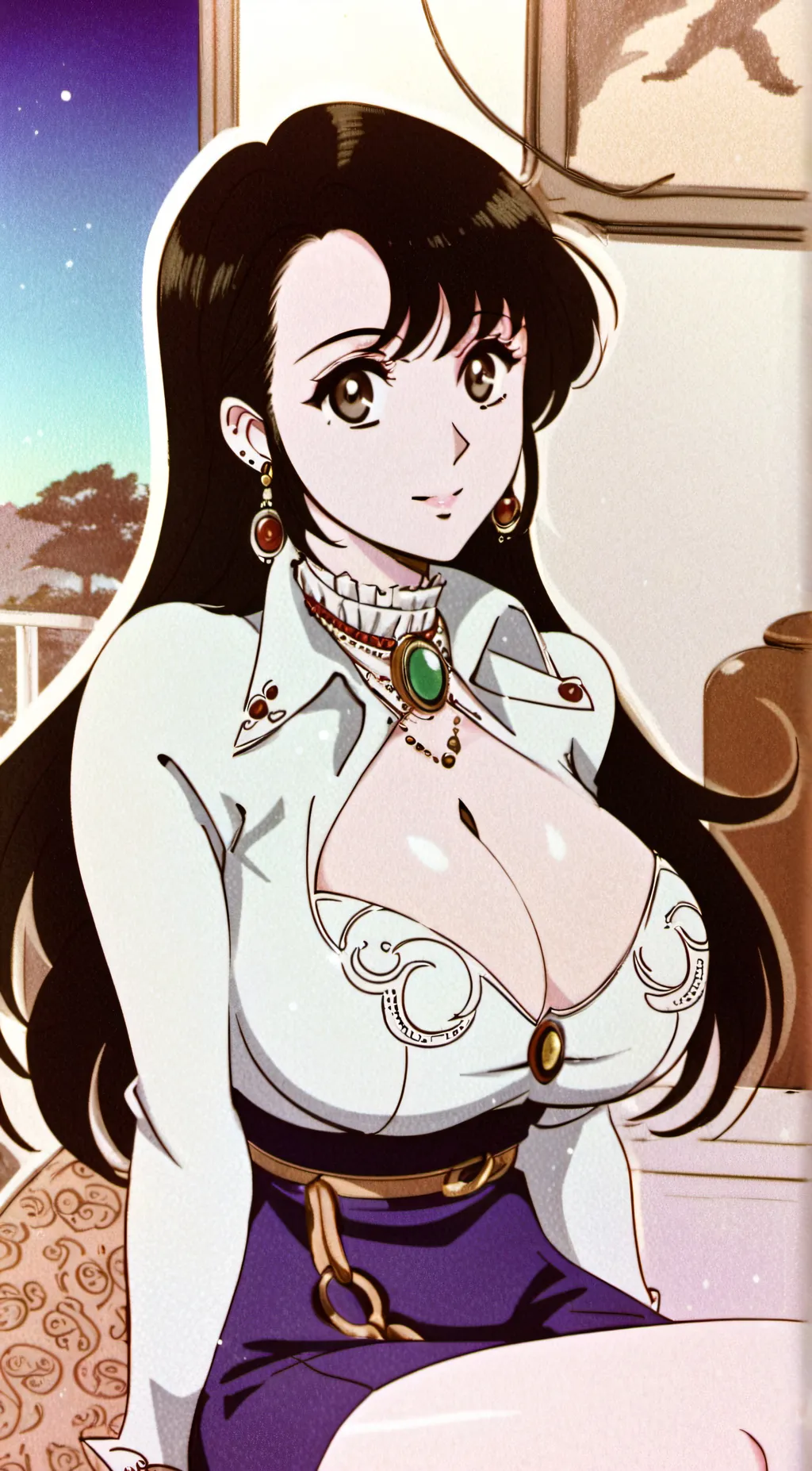 ai character: Bell background