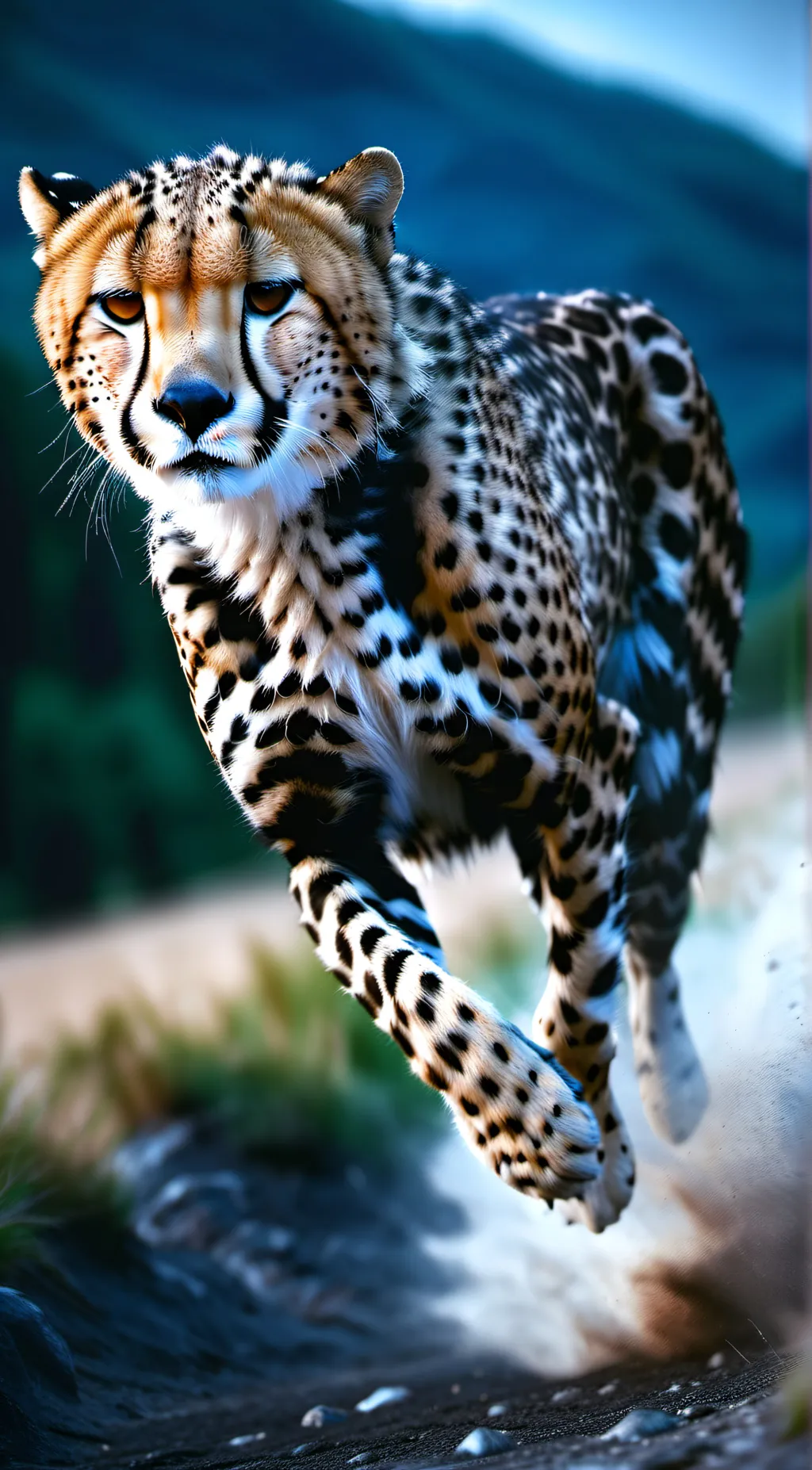 ai character: Hunter background