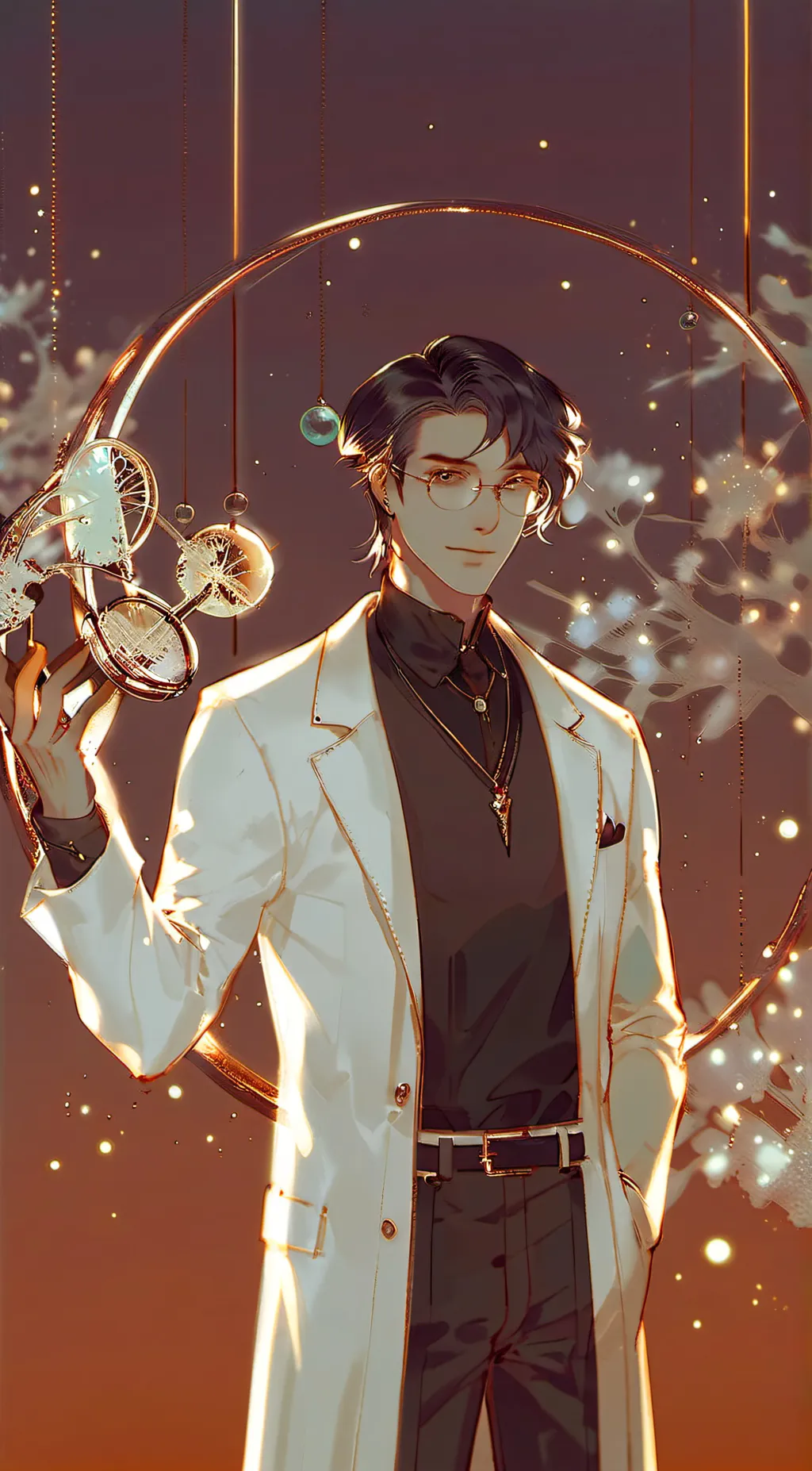 ai character: Damien background