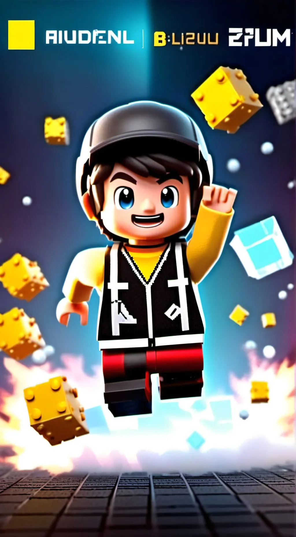 ai character: EVERYTHING IS COOL background