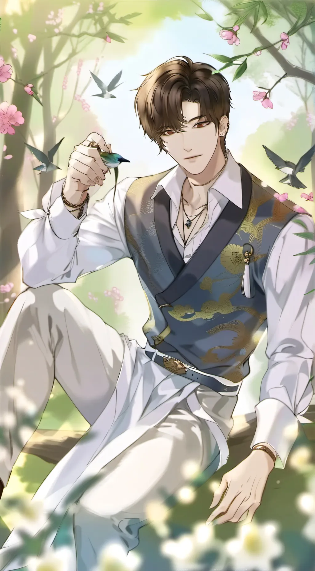 ai character: Casper background