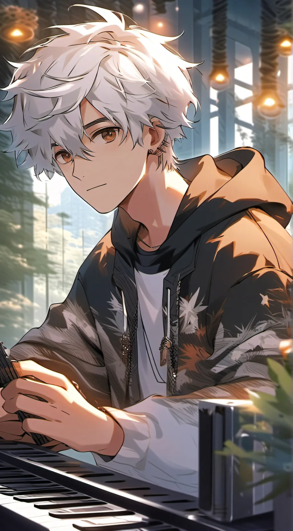 ai character: Miles background