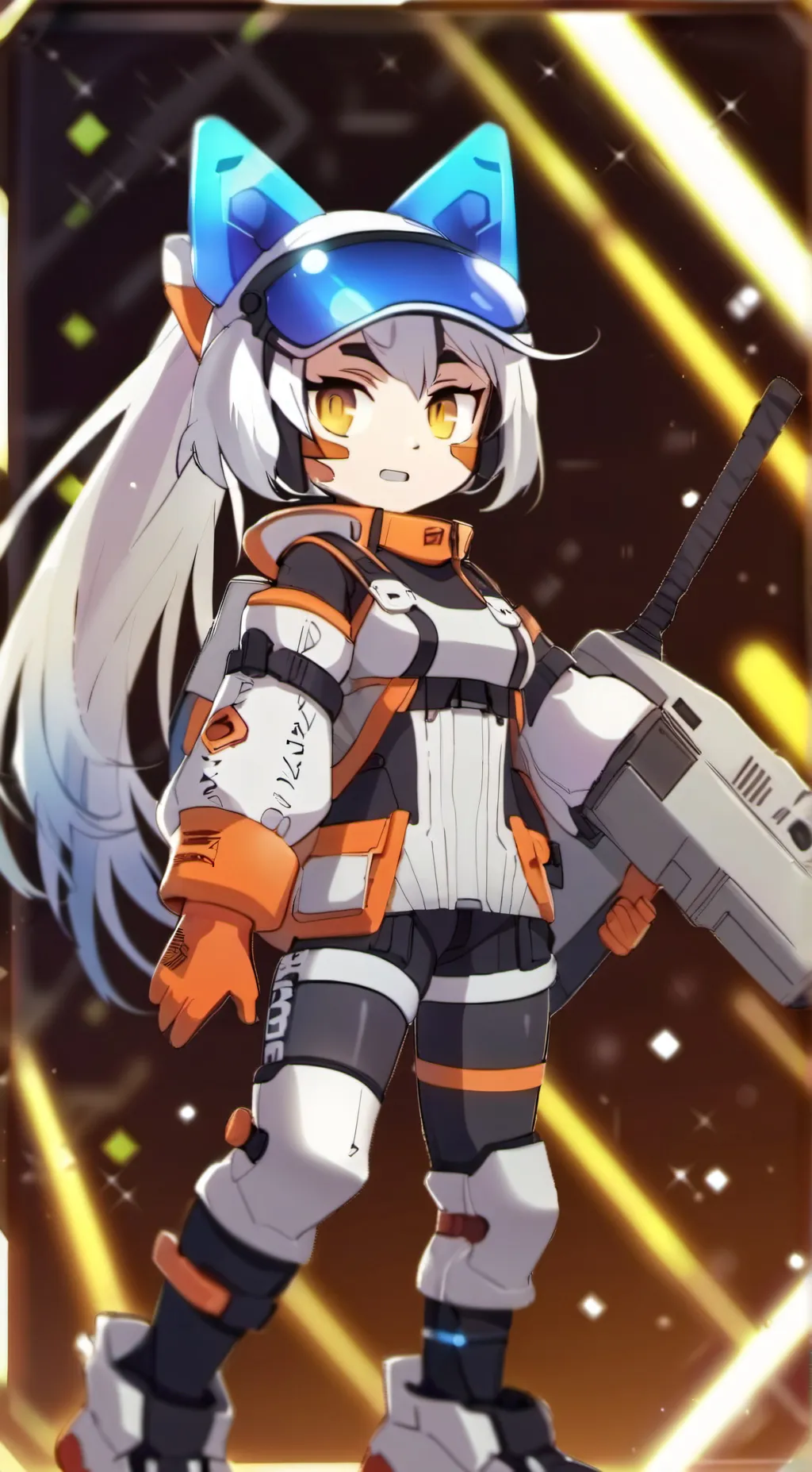 ai character: Protogen Pride <3 background