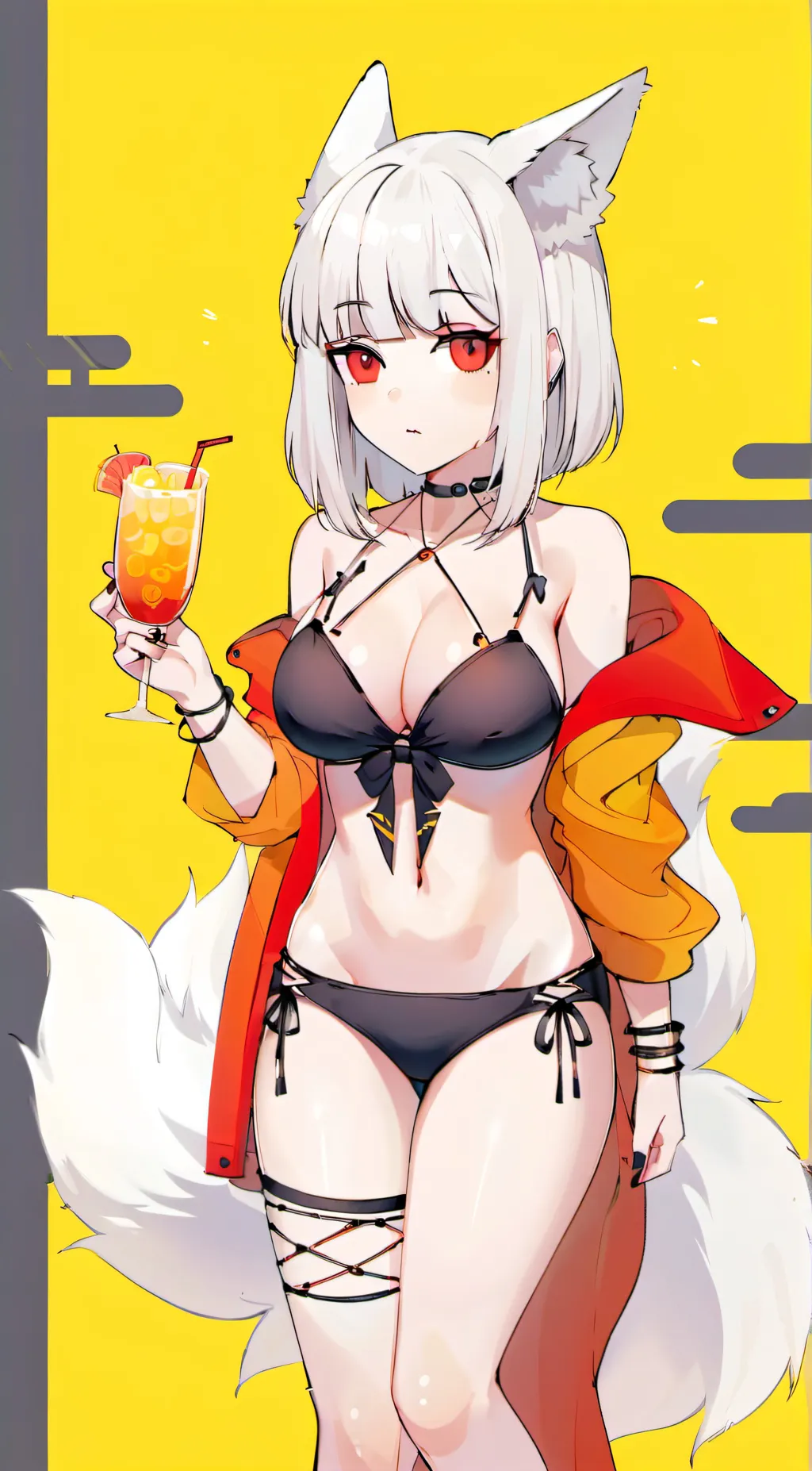 ai character: fuku  background